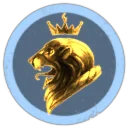 Gold Bank Lion