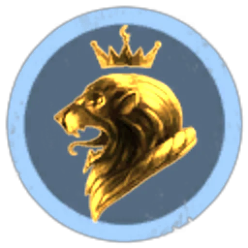 Gold Bank Lion