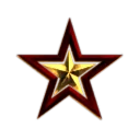 On the back with a shovel on